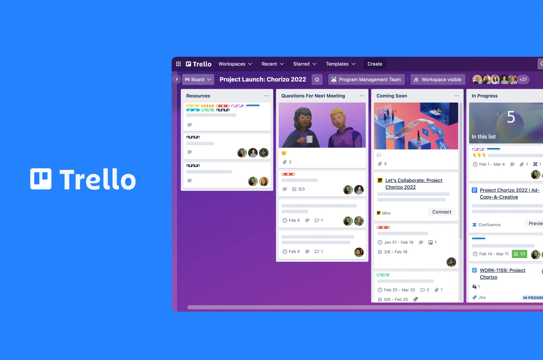 A tool like Trello is a great way to organize user stories and track progress
